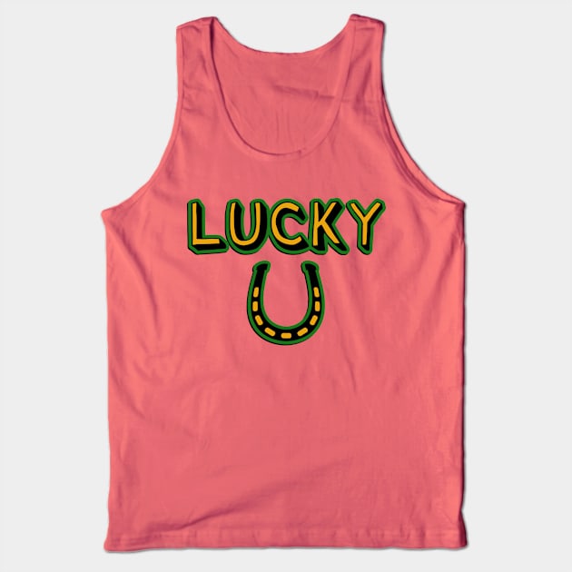 Lucky Horseshoe Tank Top by TTLOVE